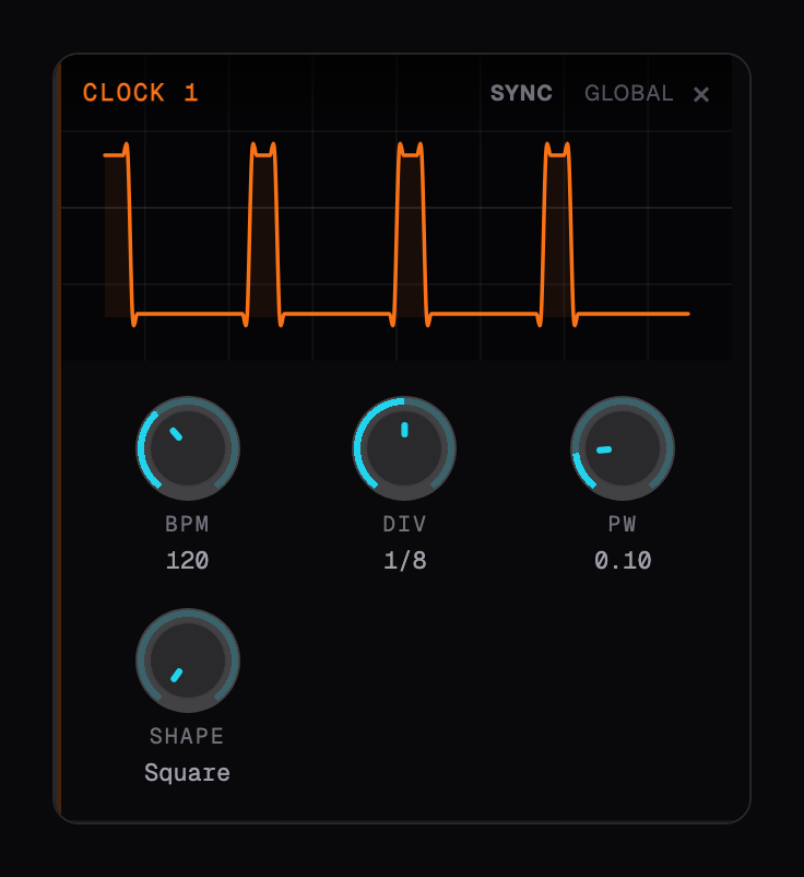 Clock modulator card